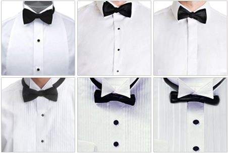 Custom Tuxedo Shirts $99 - $165
