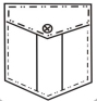 Pleated Flap
